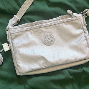 Kipling Light Pink Crossbody Bag with Charm